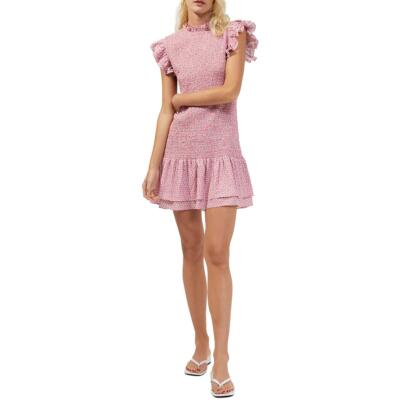 French Connection Womens Summer Short Flutter Sleeve Mini Dress BHFO 9396