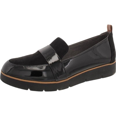 Обувь Dr. Scholls Женские черные мокасины Webster шириной 7,5 см (C, D, W) BHFO 6771