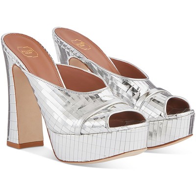 Женские босоножки на платформе Yasmin 125-1 от Malone Souliers среднего размера (B,M) BHFO 6953