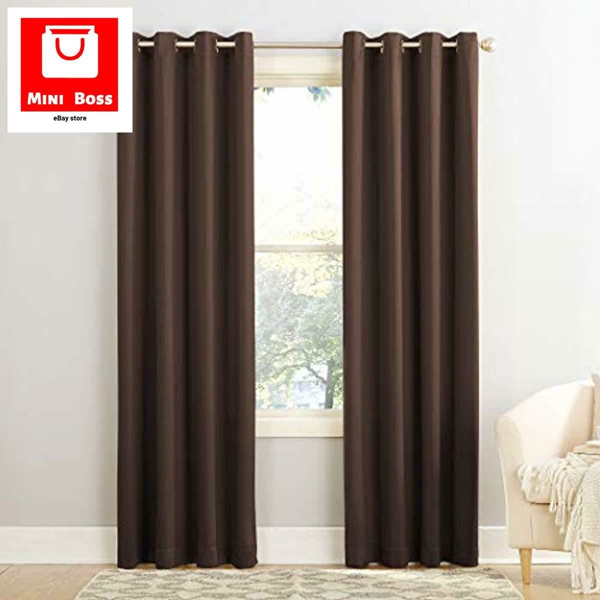 Sun Zero Barrow Energy Efficient Grommet Curtain Panel 54 X 84