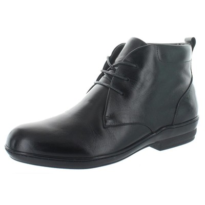 David Tate Womens Bank Black Ankle Boots Shoes 7.5 Wide (C,D,W) BHFO 9531