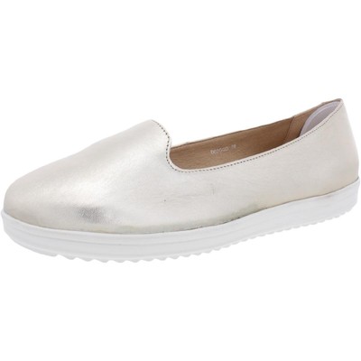 Geox Respira Womens D Genova Gold Fashion Loafers 10 Medium (B,M) BHFO 9810