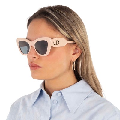 Pre-owned Dior Green Butterfly Ladies Sunglasses Bobby Bu1 Cd40084u 72n 52