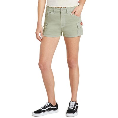 

Женские шорты-карго Dickies с зелеными карманами и высокой посадкой для юниоров  BHFO 2110, Sage green, J6065FB