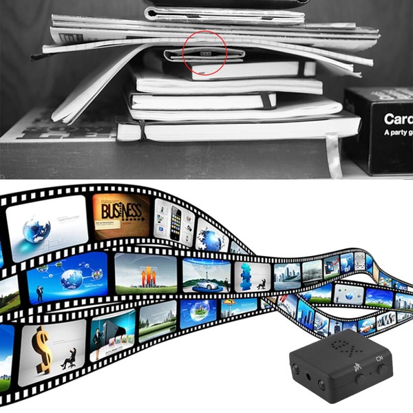 Spy Hidden Mini Camera 1080P HD DVR Wireless Cam Home Security Camera w/ Battery - Image 10