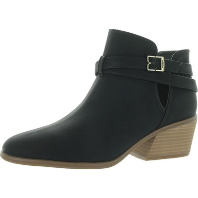 Dr. Scholls Shoes Womens Literally Black Ankle Boots 10 Medium (B,M) BHFO 9919