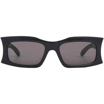 BALENCIAGA BALENCIAGA BB0291S-001 BLACK BLACK GREY SUNGLASSES