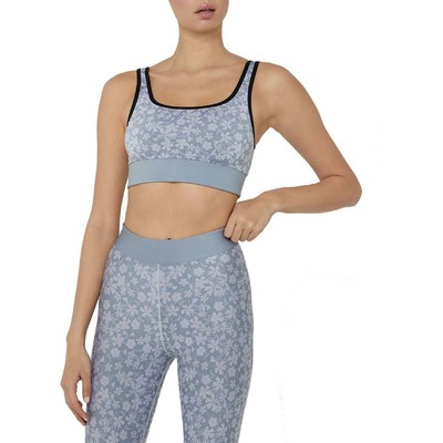 

Женский спортивный бюстгальтер для йоги Cor с круглым вырезом BHFO 9175, Natural garden