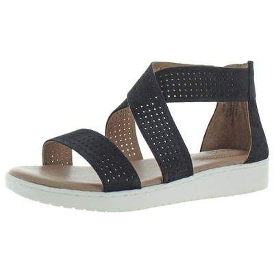 

Adam Tucker Me Too Womens Rayna 14 Черные сандалии с ремешками 5.5 Medium (B,M) 9132, Черный