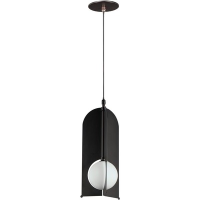 ET2 Contemporary Lighting E11090-92BK Pendulum Mini Pendant Black
