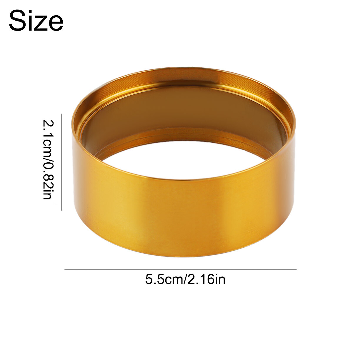 4PCS Brass Heavy Duty Wheel Weights For 1/10 SCX10 1.9" Rims RC Crawler Car