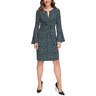 Tommy Hilfiger Womens Embellished Knee Formal Midi Dress BHFO 4868