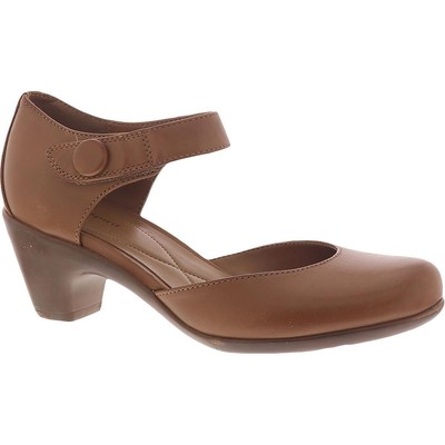 

Туфли на каблуке Easy Spirit Clarice Brown Mary Jane шириной 6 (C, D, W) BHFO 9259, Medium brown