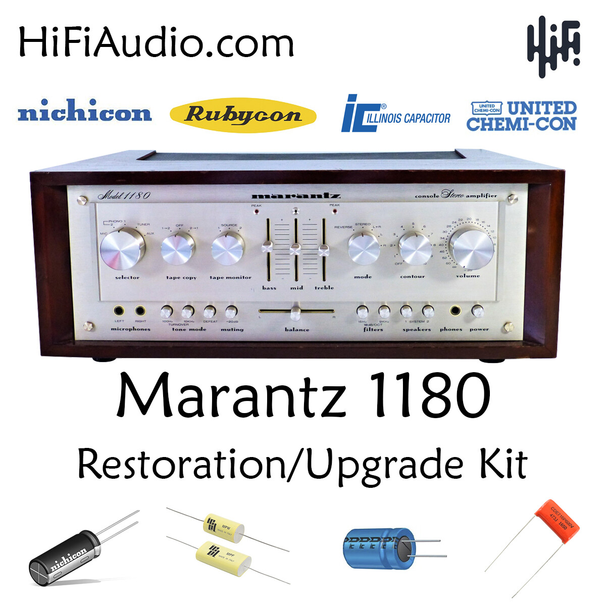 Marantz Model 1180 プリメインアンプ Low TIM マインツ MODEL 1180 MARANTZ - 中古オーディオ 高価買取・販売 ハイファイ堂