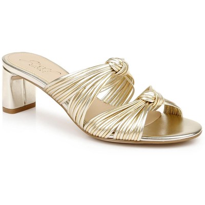 Женские туфли Cheryl на блочном каблуке с ремешками от Jewel Badgley Mischka BHFO 0422