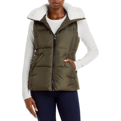 

Женский пуховик Annie Green из искусственного меха Aqua для холодной погоды  BHFO 9400, Military/white
