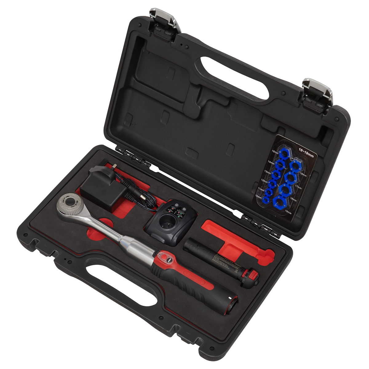 Sealey SPR002 Liion Battery Power Speed Ratchet 1/2 Drive High Torque