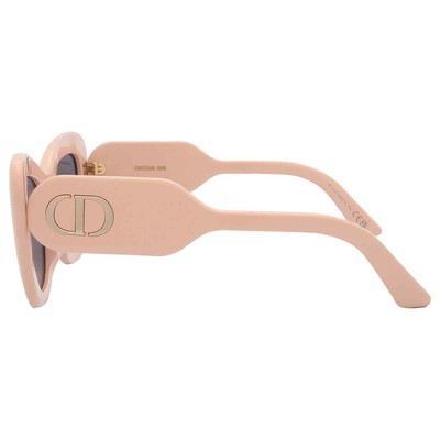 Pre-owned Dior Green Butterfly Ladies Sunglasses Bobby Bu1 Cd40084u 72n 52
