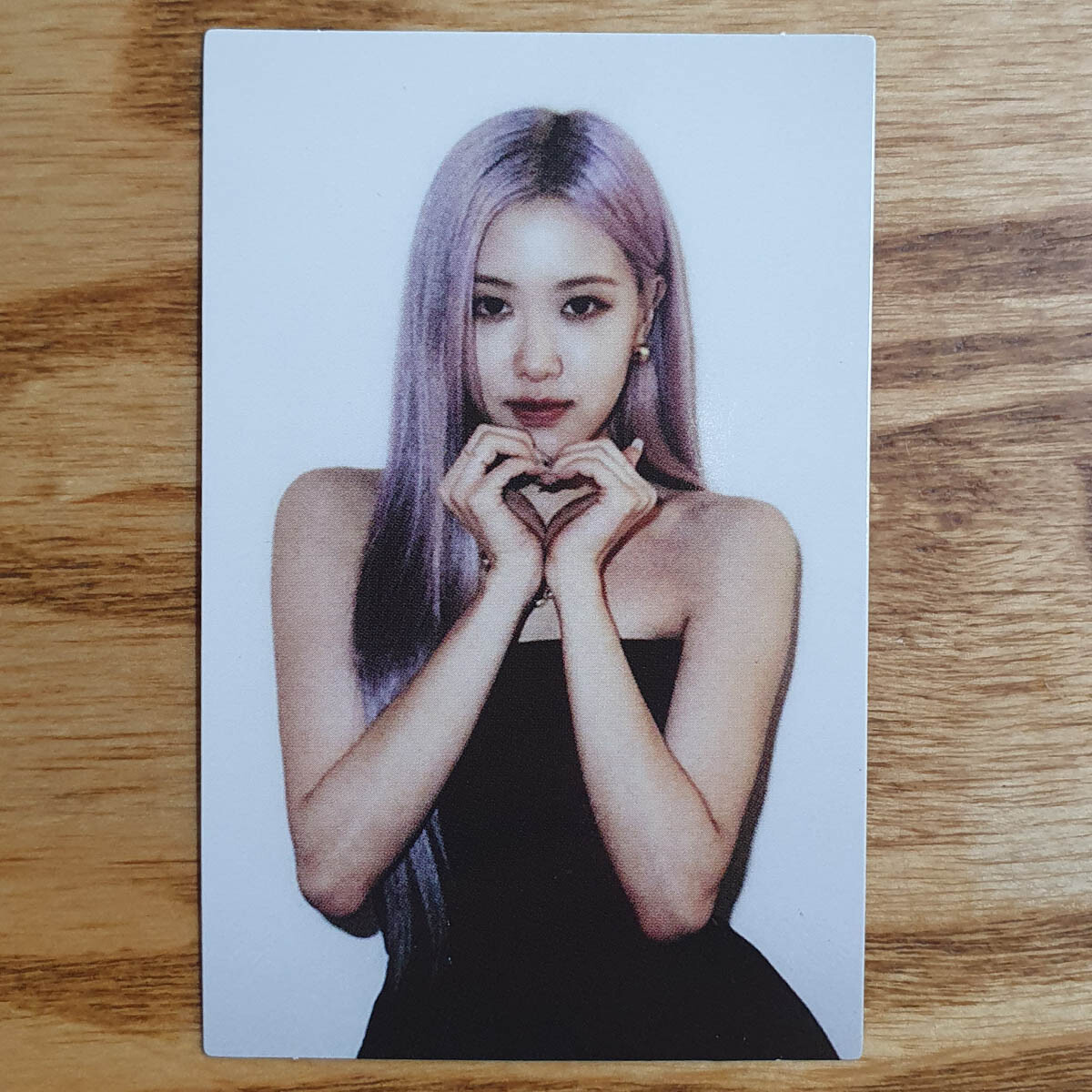 Rose Official Photocard BlackPink 1st Full Album The Album
