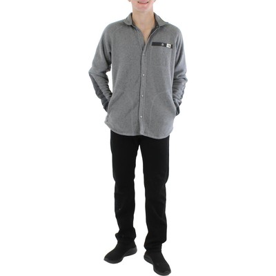 

Мужская серая короткая повседневная рубашка-куртка The North Face Gordon Lyons  BHFO 8600, Medium grey heather, Gordon Lyons