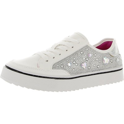 

Кроссовки Steve Madden Girls Beat Casual и Fashion 5 Medium (B,M) Big Kid 2113, Белый, Beat