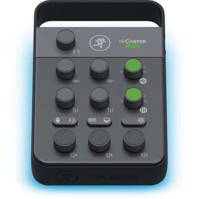 Mackie Mackie M Caster Portable Live Streaming Mixer Audio Effects XLR Podcast
