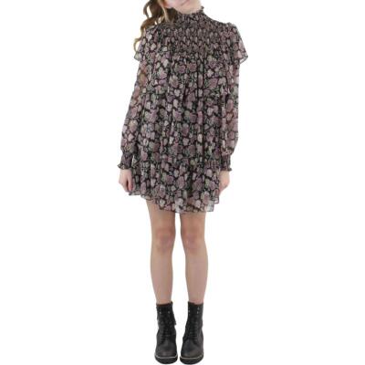 

Женское короткое мини-платье Cinq a Sept с цветочным принтом BHFO 5949