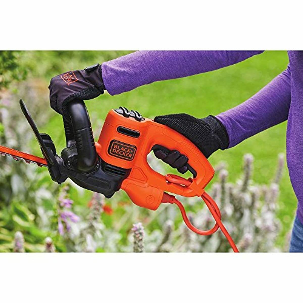 18 Inch Hedge Trimmer for Shrub Bush Cutter Small 18in In Sturdy Hedger Corded A