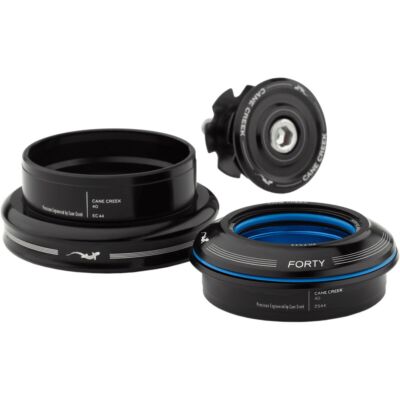 Гарнитура Cane Creek 40-Series ZS44/28.6 с коротким верхом в сборе, черная, Один размер