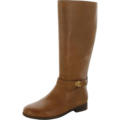 Женские ботинки до середины икры Brittaney коричневого цвета от Lauren Ralph Lauren 7 Medium (B,M) BHFO 5461