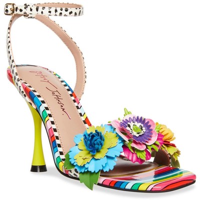 Женские нарядные туфли на каблуке Betsey Johnson желтого цвета Kamdyn 5 среднего размера (B,M) BHFO 3955