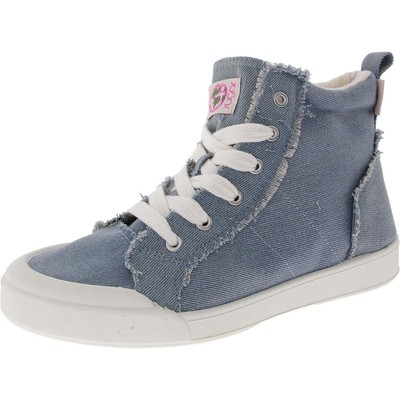 Sugar Womens Fyres Blue Casual And Fashion Sneakers 8 Medium (B,M) BHFO 2799