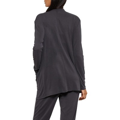 

BCBGMAXAZRIA Женская многослойная верхняя куртка-кардиган с открытым передом BHFO 4921, Черный