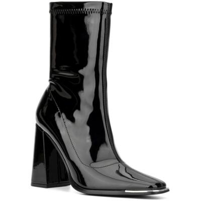 Женские ботильоны Zana черного цвета New York & Company 8.5 Medium (B,M) BHFO 2973