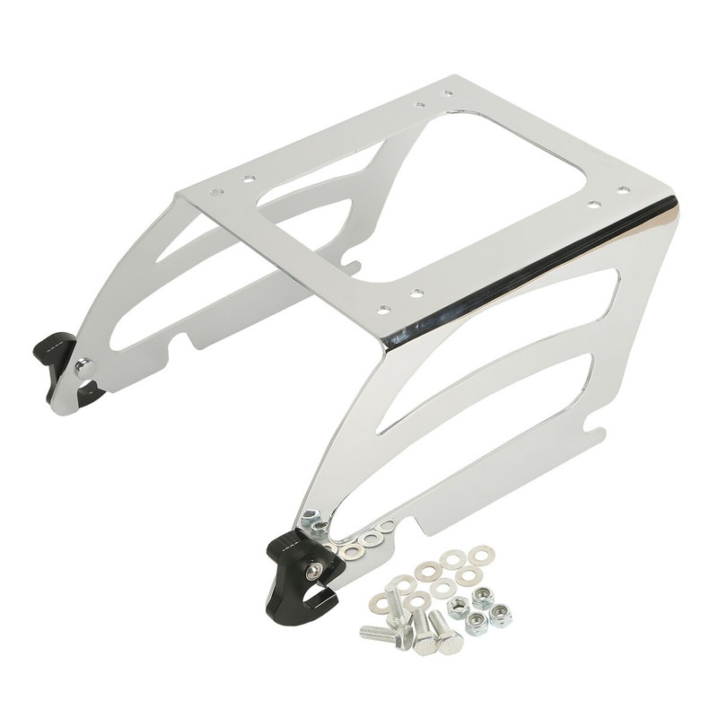 Solo Tour Pack Trunk Rack Fit For Harley Softail Fat Boy FLSTF 00