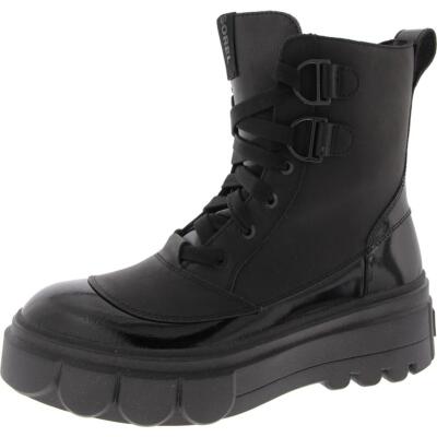 Женские армейские ботинки на шнуровке Sorel Womens Caribou X Leather BHFO 4997