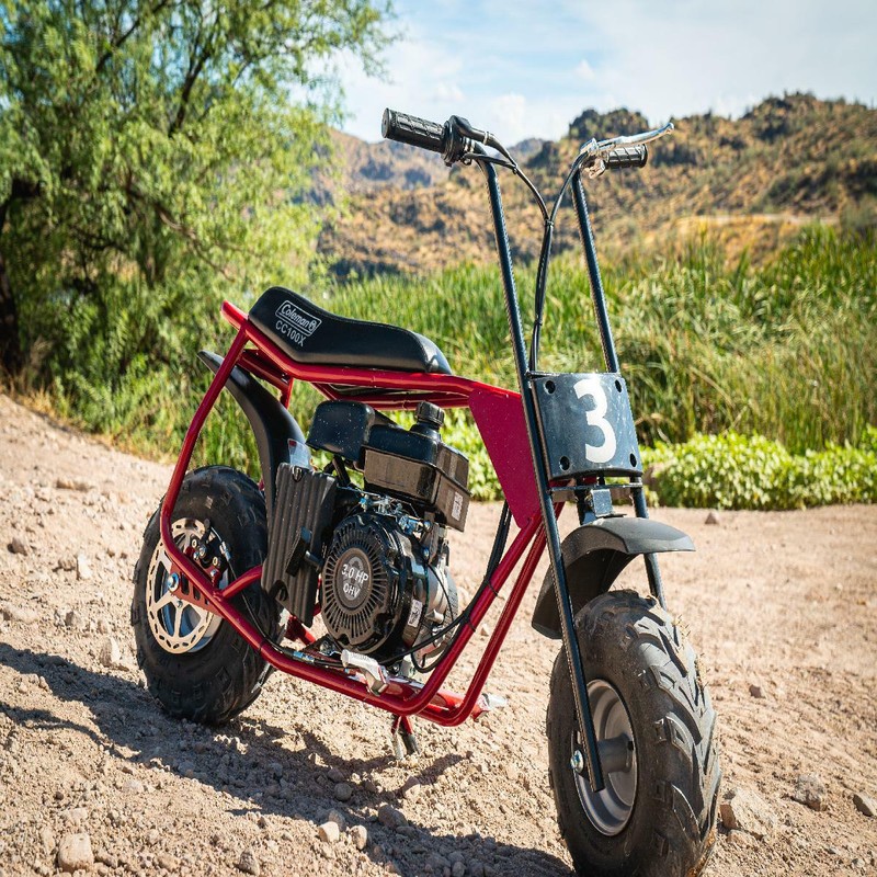 Coleman Powersports Four Stroke 100cc Gas Powered Trail Dirt Mini Bike NEW
