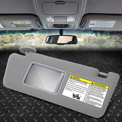 ДЛЯ 05-11 TOYOTA TACOMA OE STYLE СОЛНЦЕЗАЩИТНЫЙ КОЗЫРЕК С ЛЕВОЙ СТОРОНЫ ВОДИТЕЛЯ СРЕДНЕ-СЕРЫЙ