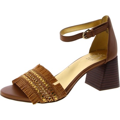 Женские туфли Naturalizer VERA-VACAY коричневого цвета на блочном каблуке 7,5 см (B,M) BHFO 9471
