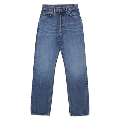 Pre-owned Chloé Chloe Ladies Slim Washed Denim Jeans, Waist Size 25" In Blue