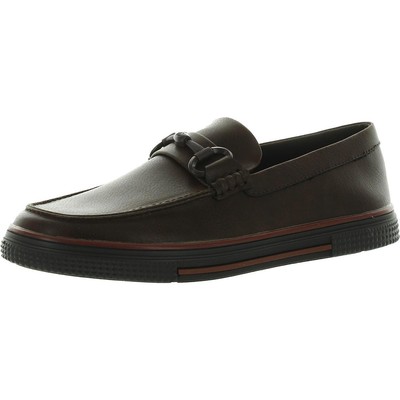 

Kenneth Cole Reaction Mens Ankir Brown Loafers Shoes 7.5 Medium (D) BHFO 6974, Espresso