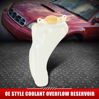 ДЛЯ 00-06 SUBARU BAJA LEGACY OE STYLE ПЕРЕЛИВНОЙ БАЧОК ОХЛАЖДАЮЩЕЙ ЖИДКОСТИ В СТИЛЕ OE + КРЫШКА