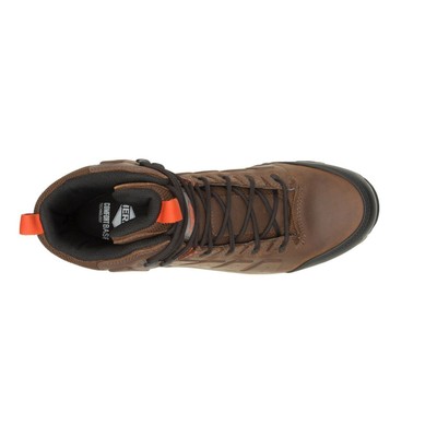 Pre-owned Merrell Work Men's 6" Phaserbound 2 Mid Carbon Fiber Toe Waterproof Work Boot Ea In Orange