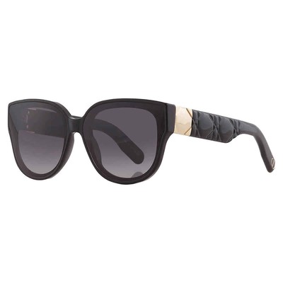 Pre-owned Dior Smoke Gradient Oval Ladies Sunglasses Lady 95.22 R3i 10a1 Cd40164i 01b 64 In Gray