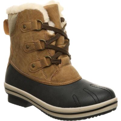 Pawz Womens Ginnie Duck Boot Зимние сапоги из овечьей шерсти для холодной погоды Обувь BHFO 0574