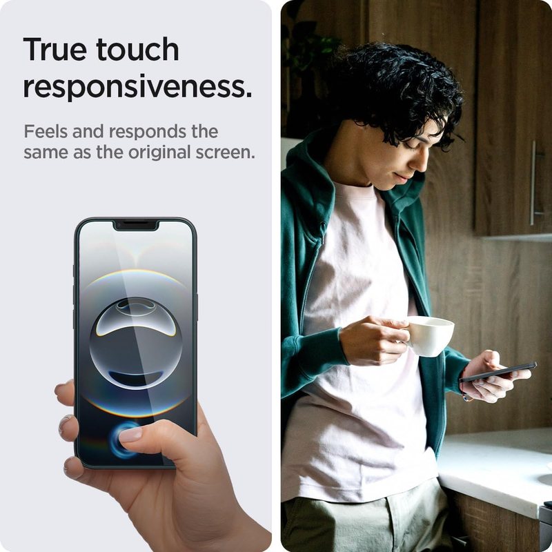 Tempered Glass Screen Protector [GlasTR EZ FIT] designed for iPhone 16e / iPhone