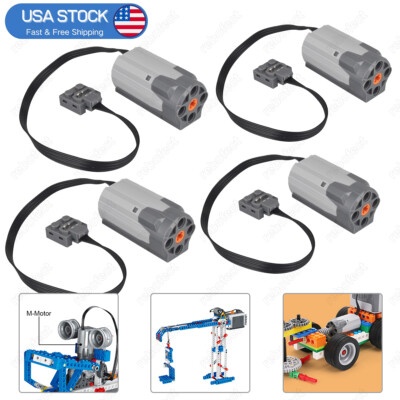 4x 8883 Power Functions M Motor For Lego Electric Assembled Build Block Toy Part