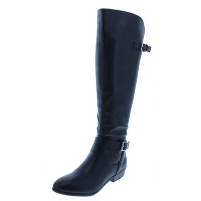 

Материал Женские женские сапоги Carleigh Black Riding Boots 5 Medium (B,M) BHFO 7516, Черный