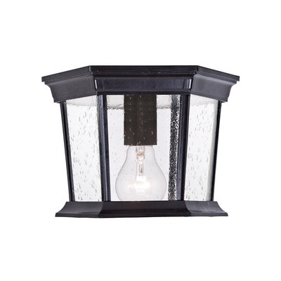 Acclaim Lighting 5275BK/SD Dover 1 Light 11 inch Matte Black Exterior Flushmount