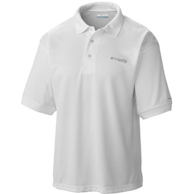 

Мужская футболка-поло для фитнеса Columbia Sportswear Perfect Cast White Athletic  BHFO 4587, Белый